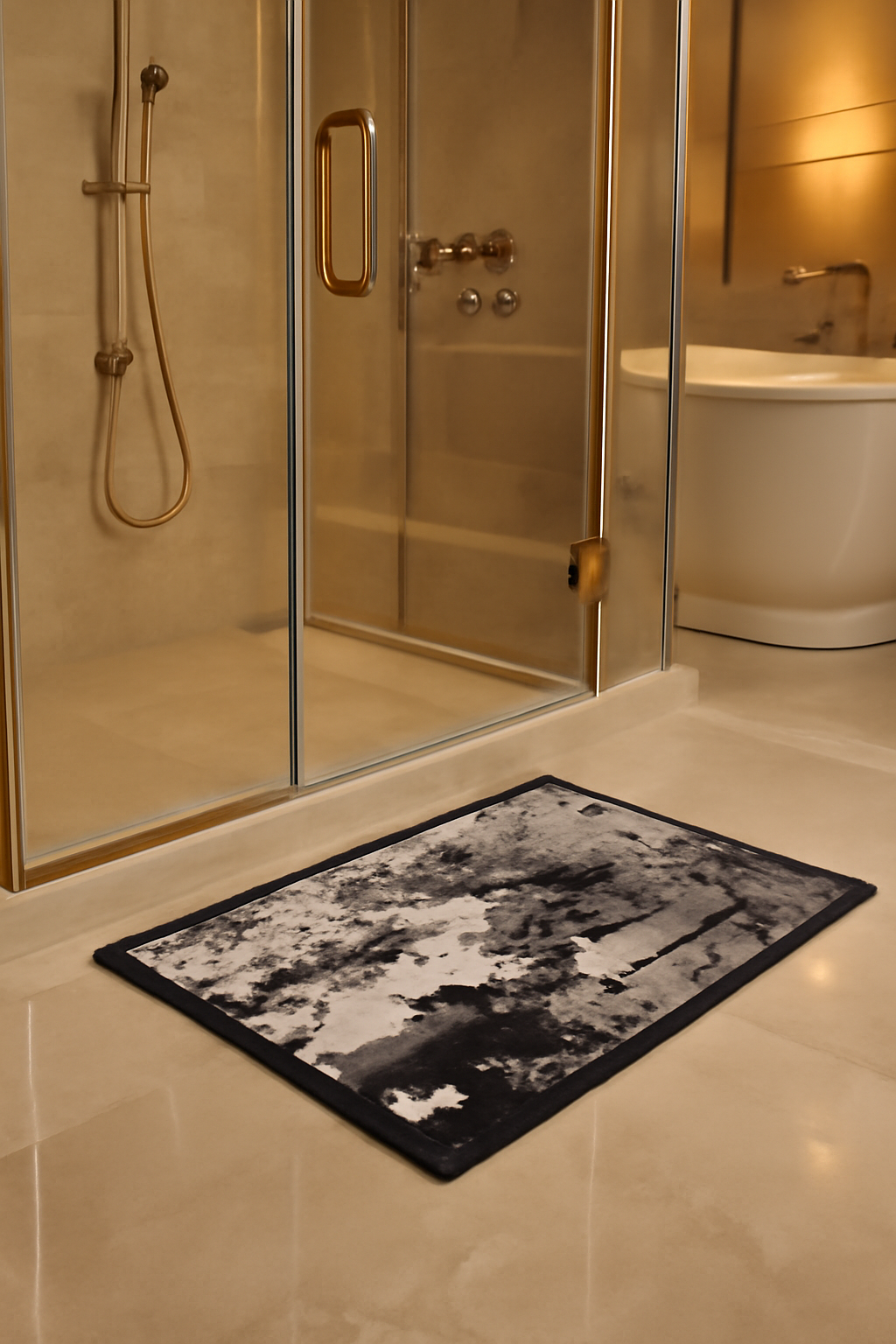 Sophisticated Bathroom Mats