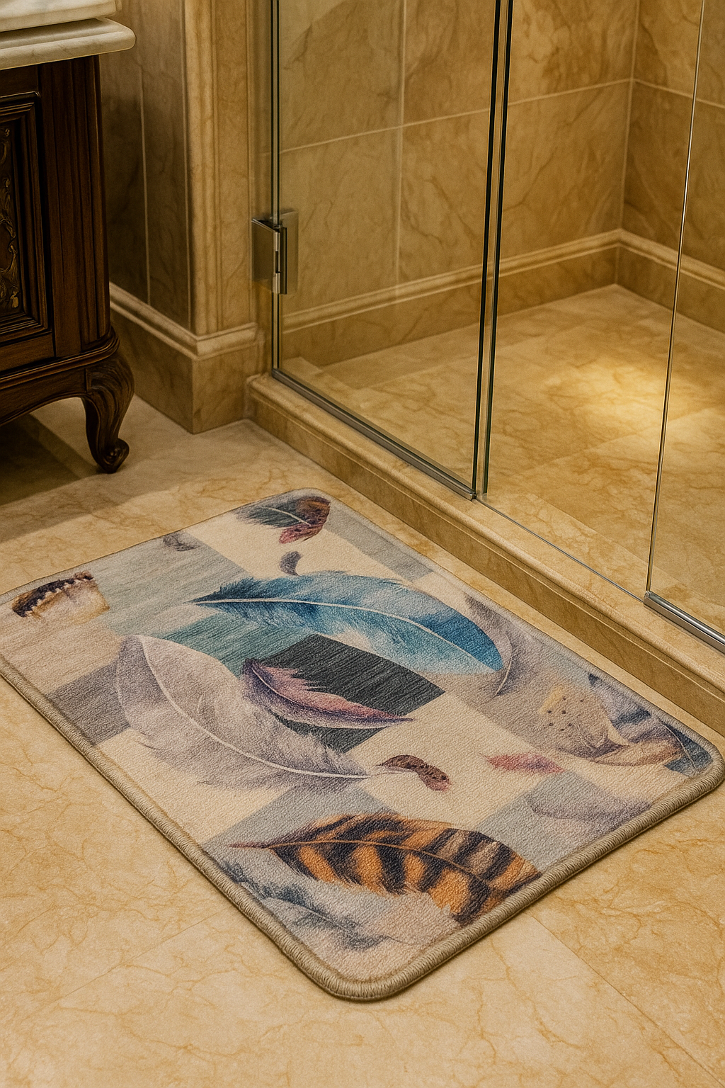 Velvet Fur Comfort Mat - 40*60 CM