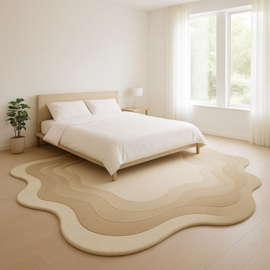 Elegant Abstract Living Room Rug