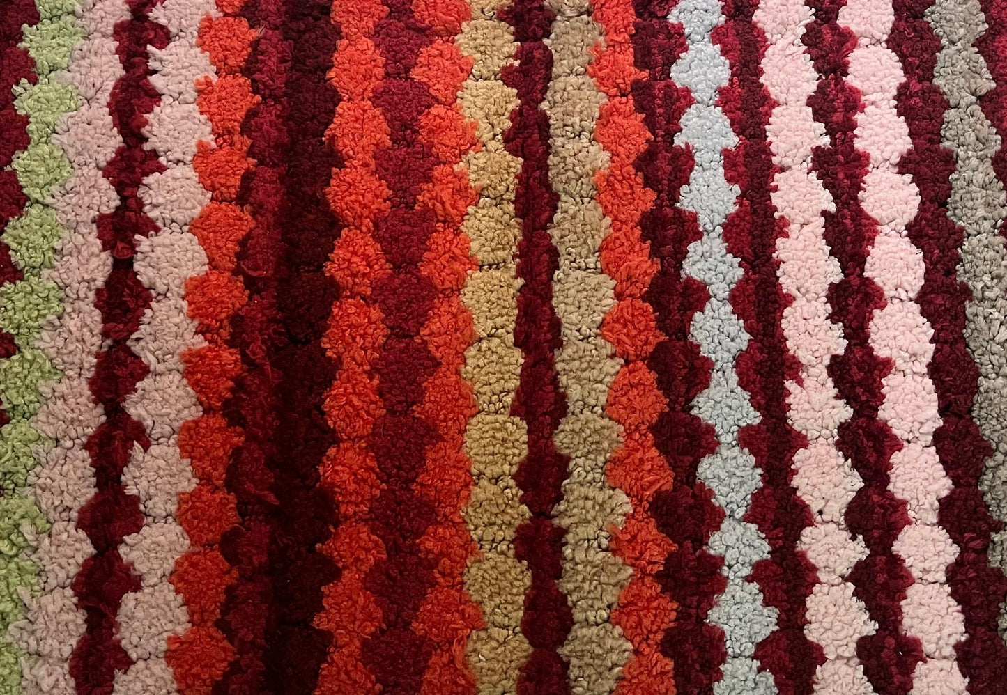 Plush Absorbent Striped Bath Mat (40x60 CM)