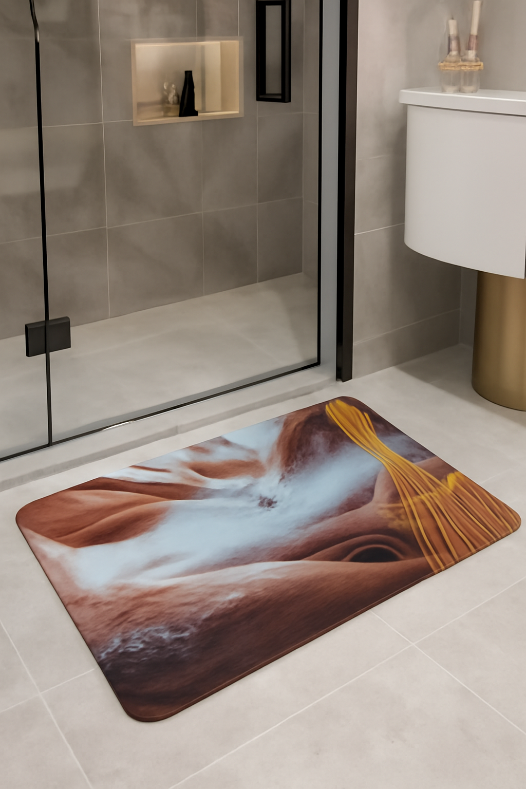 Bathroom Mat - Anti Skid ( 45*70 CM )
