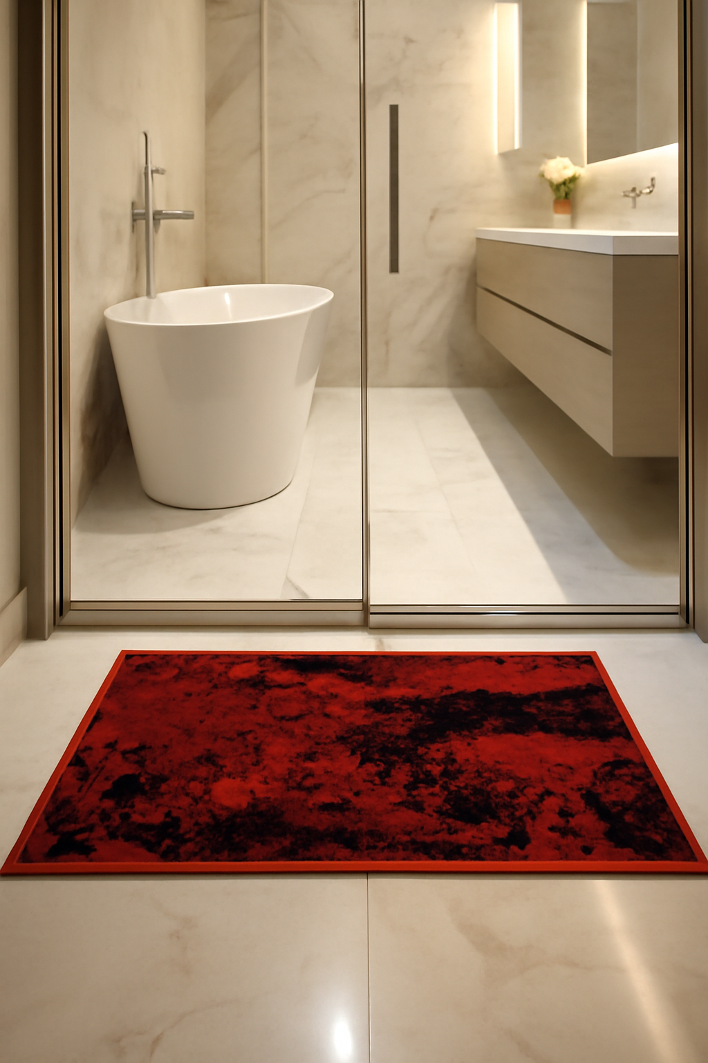 Sophisticated Bathroom Mats